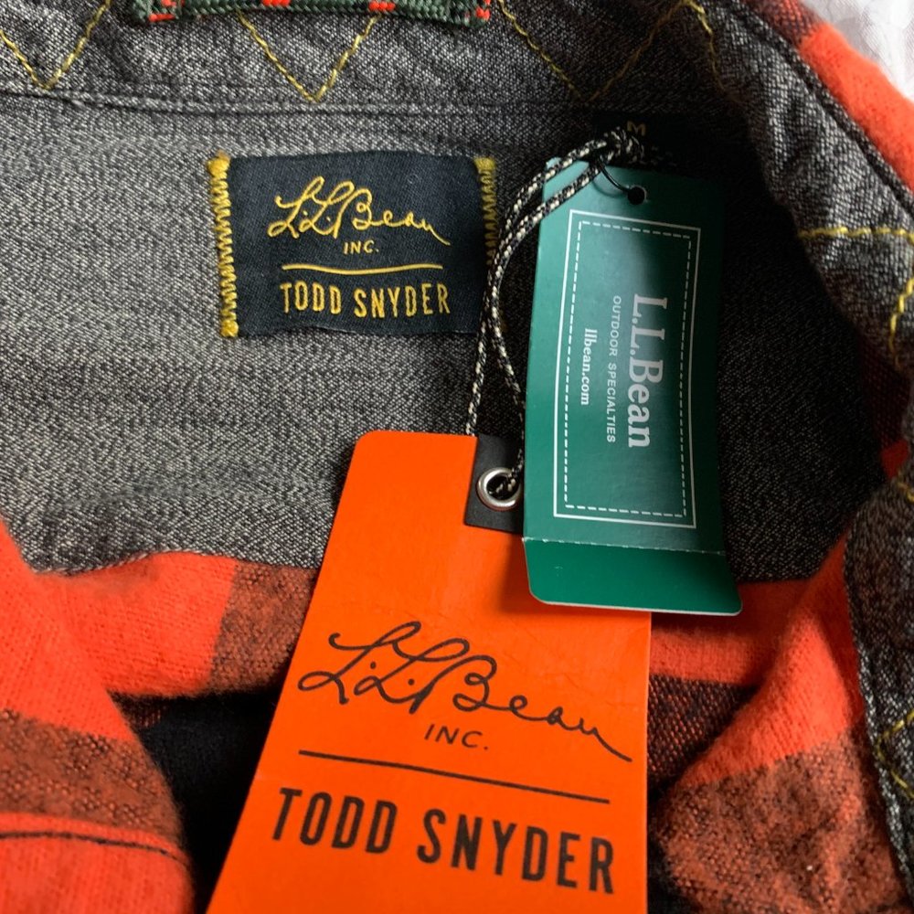L.L. Bean x Todd Snyder camo Chamois Shirt $370 - Picture 2 of 5